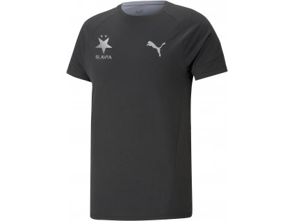 Vycházkové triko Puma Slavia černé
