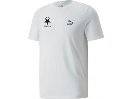 Casual T-Shirt Slavia Puma Classic white