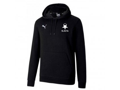 Mikina SLAVIA Puma Casual Black Hoodie