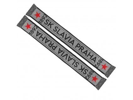 Scarf Black Classic Slavia Praha