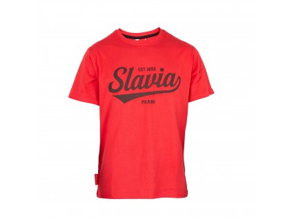Dětské triko Slavia est. 1892 Premium červené