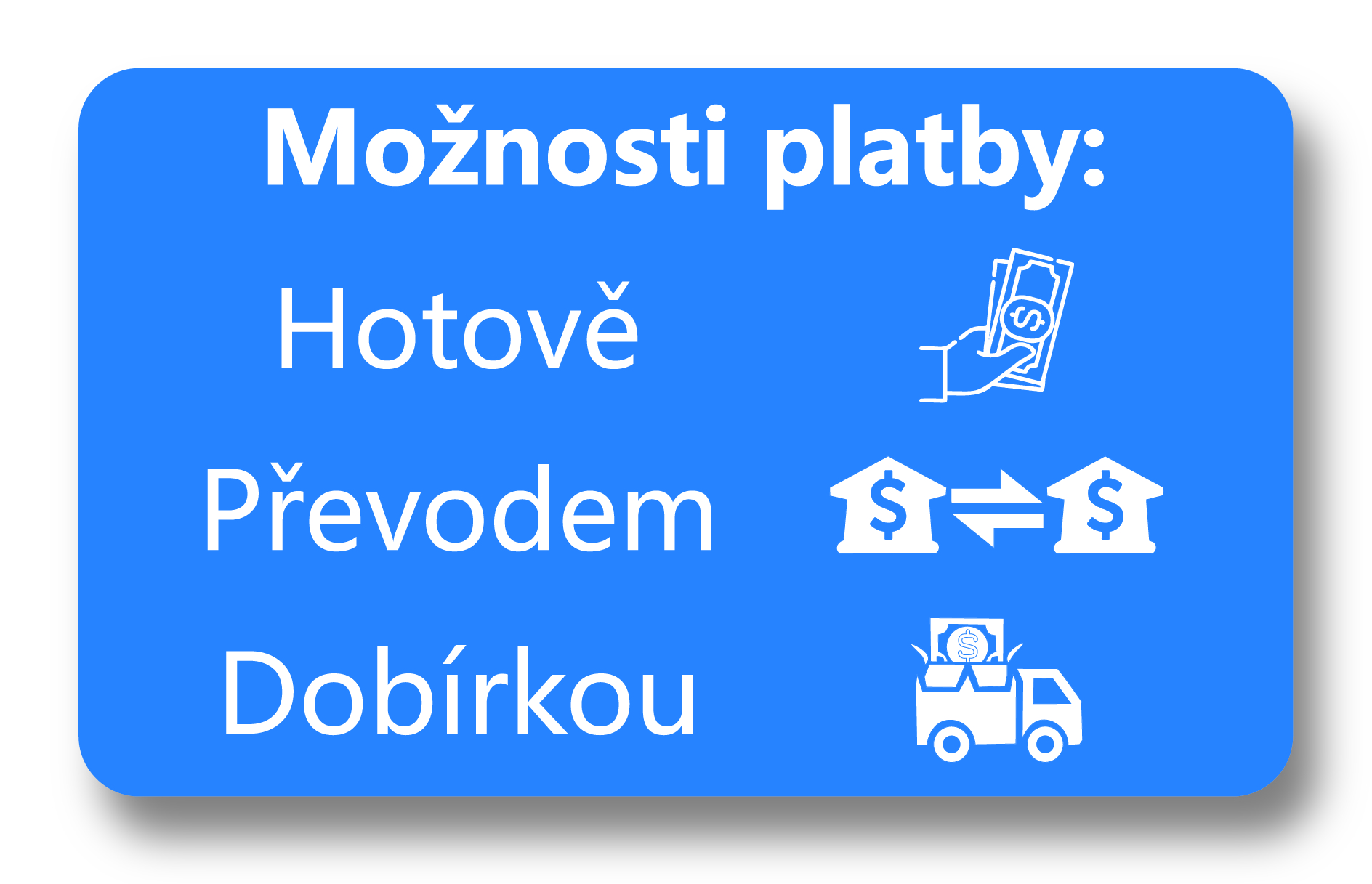Možnosti platby