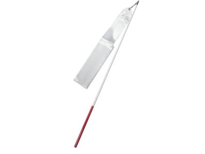 Gymnastická stuha + tyčka (Barva červená)