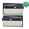 Venkovní solární LED světlo s pohybovým senzorem M328 SET (Barva Černá)