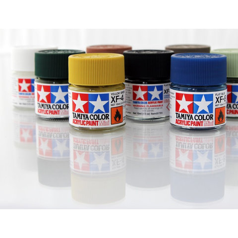 Nové v ponuke - akrylové farby Tamiya s obsahom 10ml