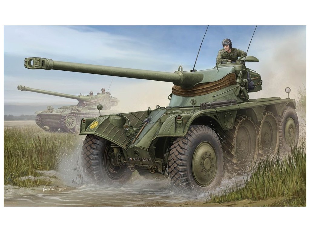 French 10. Сборная модель легкий танк French EBR-10 Wheeled reconnaissance vehicle. 82489 HOBBYBOSS 1/35. Сборная модель EBR FL 10. Hobby Boss EBR 75.
