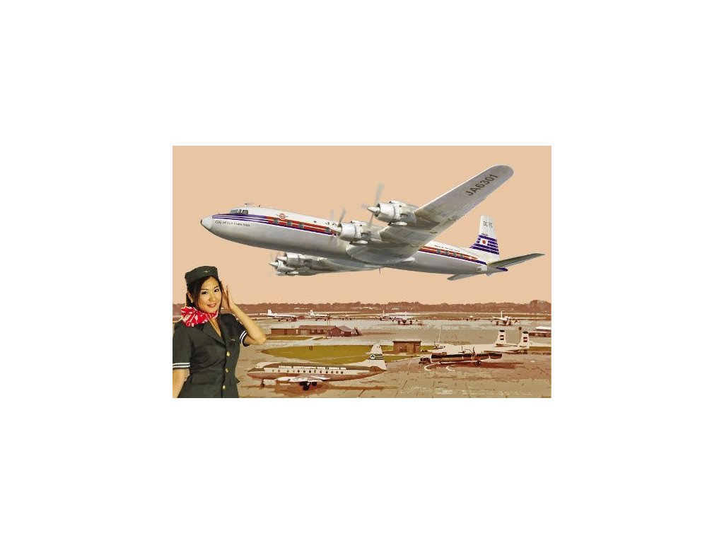 DC-7C Japan Airlines 1:144