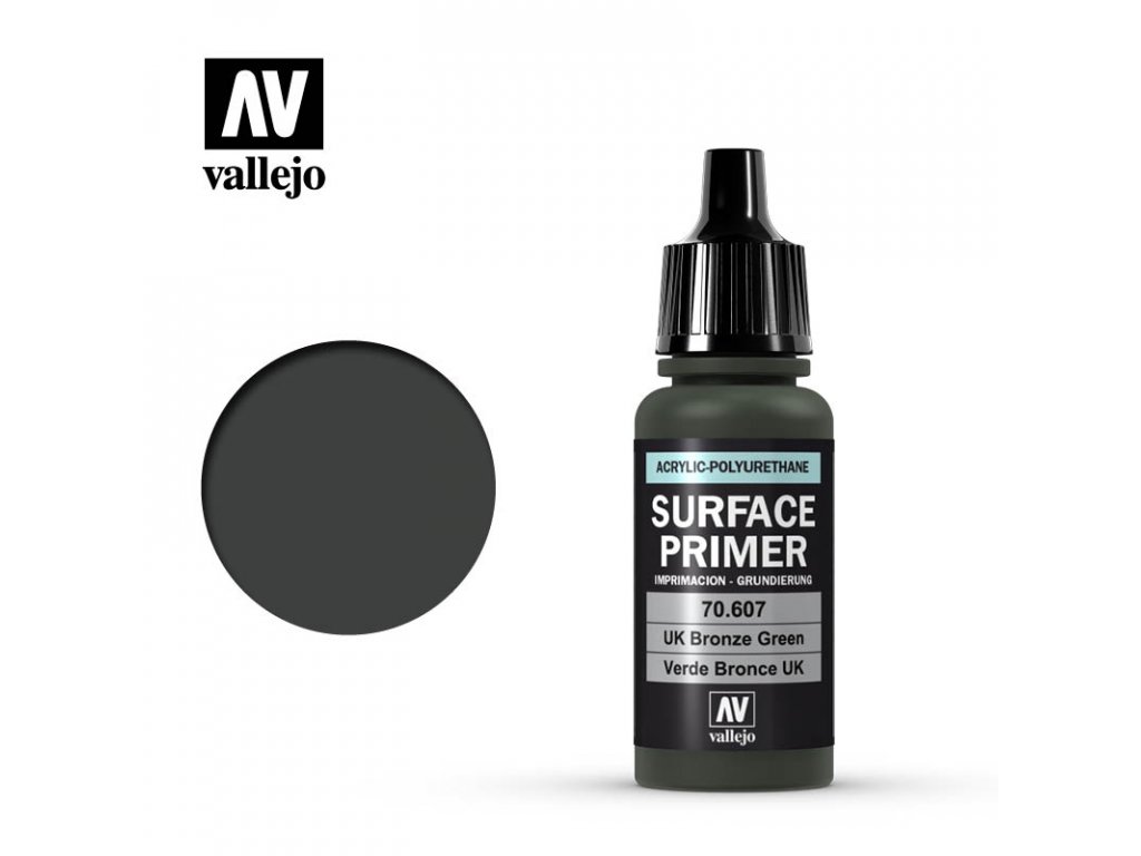 VALLEJO Model Color 17ml 70 607 Surface Primer UK Bronze Green