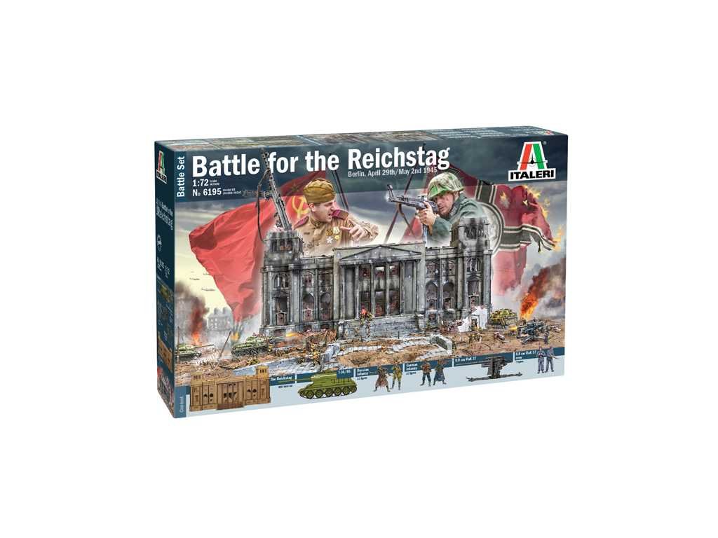 Model Kit diorama 6195 Berlin 1945 Battle for the Reichstag 1 72 a110159689 10374