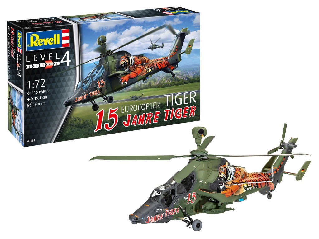 ModelSet vrtulnik 63839 Eurocopter Tiger 15 Years Tiger 1 72 a128818551 10374