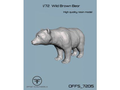 Wild Brown Bear 1:72
