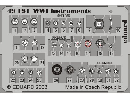WWI Instruments 1:48