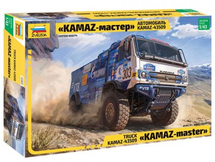 Model kit auto 43005 KAMAZ Rallye truck 1 43 a137206943 10374