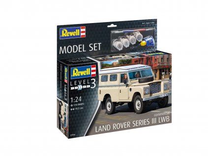 ModelSet auto 67056 Land Rover Series III LWB commercial 1 24 a137254118 10374