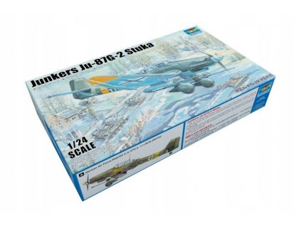 Trumpeter 02425 Model plastikowy Ju 87G 2