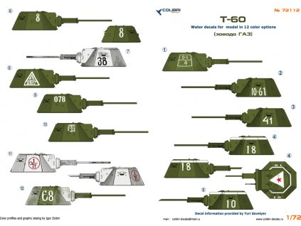 T-60 decals 1:72