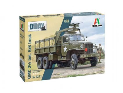 Model Kit military 6271 GMC 2 1 2 ton 6x6 truck 1 35 a146395037 10374