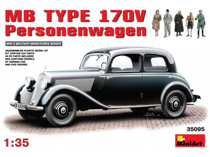 MB TYPE 170V Personenwagen + figures 1:35