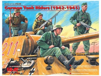 German Tank Riders (1942-1945) 1:35