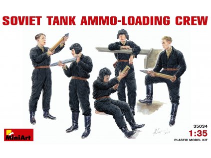 Soviet Tank Ammo-Loading Crew 1:35