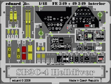 SB2C-4 (ACCURATE MINIATURES, Monogram, Revell) 1:48