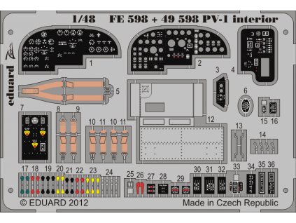 Lockheed PV-1 interior S.A. Zoom (Revell) 1:48