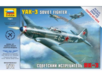 Yak-3 (snap fit kit) 1:72