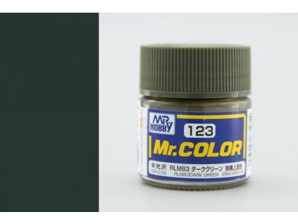 C123 RLM83 Dark Green - tmavo zelená