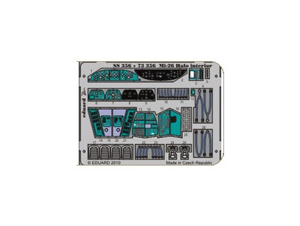 Mi-26 Halo interior 1/72 (Revell/Zvezda) 1:72