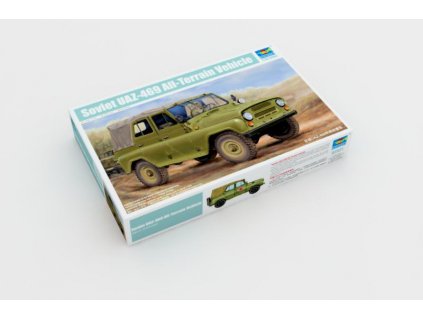 Soviet UAZ-469 AII Terrain Vehicle 1:35