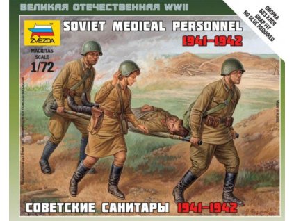 Sovietskí sanitári 1:72