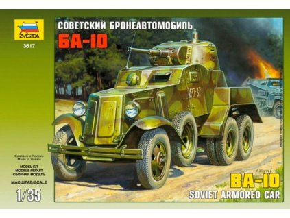 BA-10 Armored Car 1:35