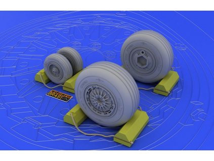 F-4C/D/E/F/G wheels (Tamiya) 1:32