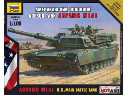 M1A1 Abrams 1:100