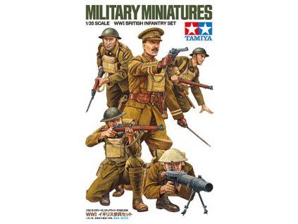 WWI Brithis Infantry Fig.-Set 1:35