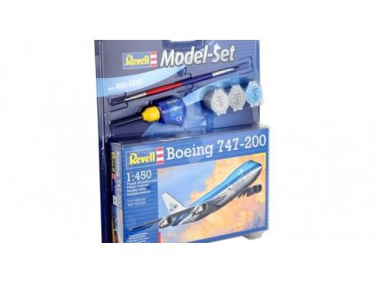 Boeing 747-200 ModelSet 1:450