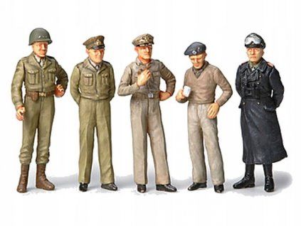 Famous General WWII Figure-Set 10 ks 1:48