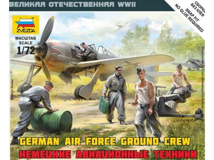 German airforce ground crew 1:72