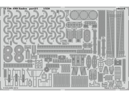 SMS Emden part 2 (Revell) 1:350