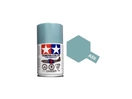 AS86505 Tamiya AS 5 Light Blue Luftwaffe 100ml Spray Paint for Scale Models 01 640x640
