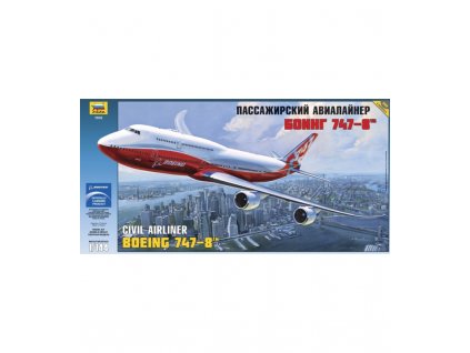 Boeing 747-8 Airliner 1:144