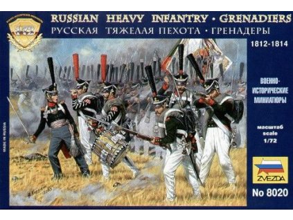 Russian Heavy Infantry Grenadiers 1812-1815 1:72