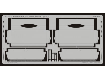 Schránky na náradie pre Centurion Mk.5  (AFV Club) 1:35