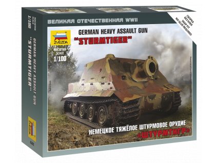 Sturmtiger German Heavy Assault Gun 1:100
