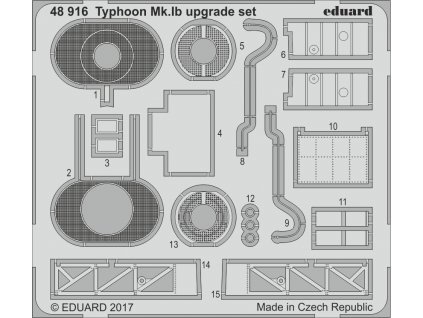 Typhoon Mk.Ib doplnková sada 1:48