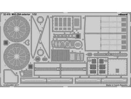 Doplnky pre MiG-29A (Trumpeter) 1:32