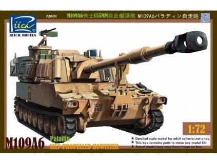 M109A6 Paladin Self-Propelled Howitzer 1:72