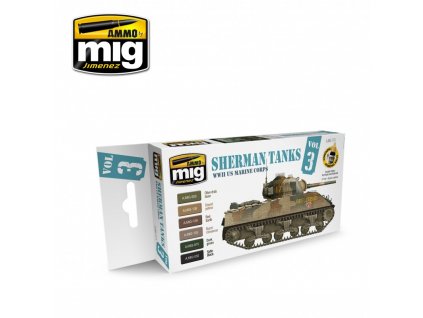 Set Sherman Tanks Vol. 3 (WWII US Marine Corps)
