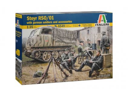 Steyr RSO/01 with Greman Soldiers 1:35