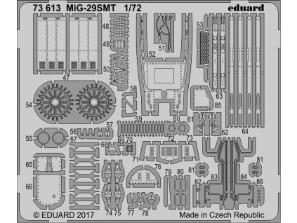 Detaily pre MiG-29SMT (Zvezda) 1:72